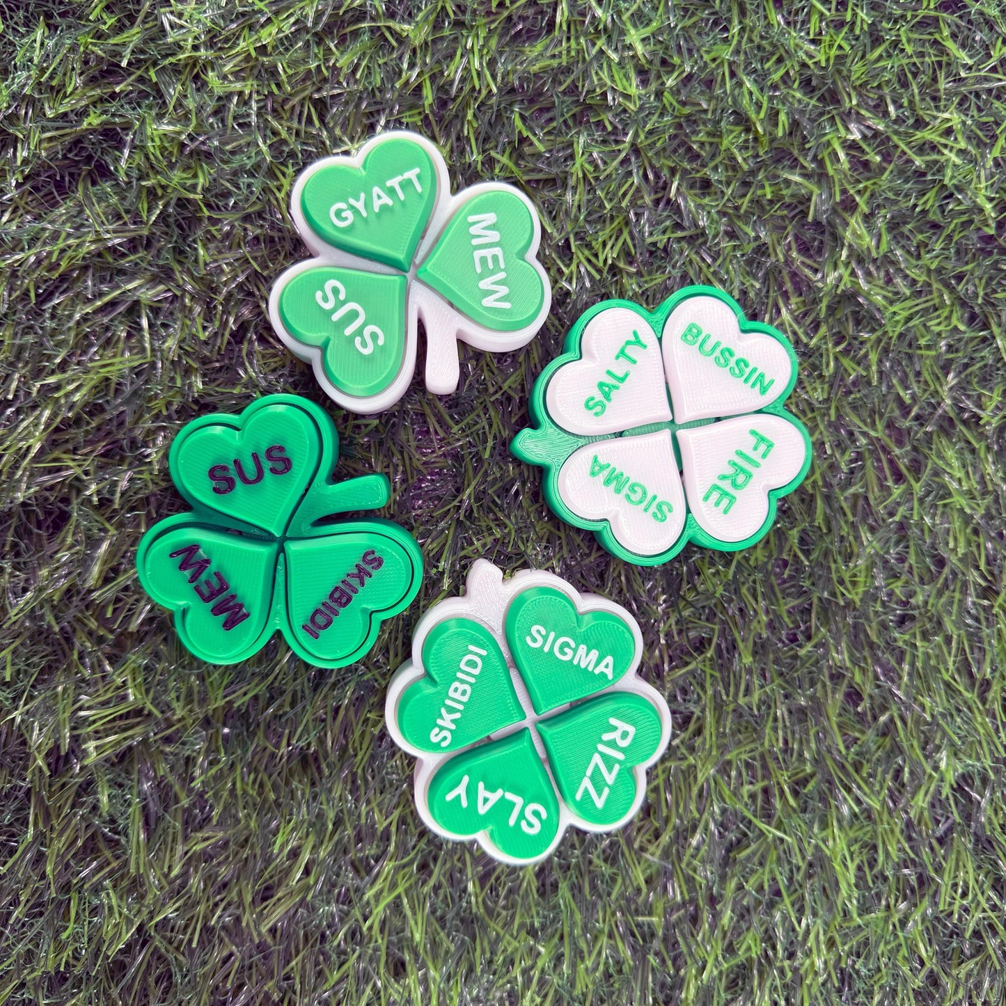 St Patrick's Day Gen Alpha SLANG Fidget Toys