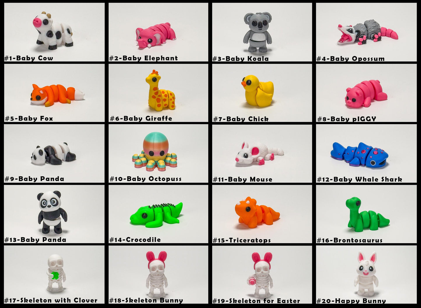 Fidget Pocket Pets, 1.5-2.5 Inches