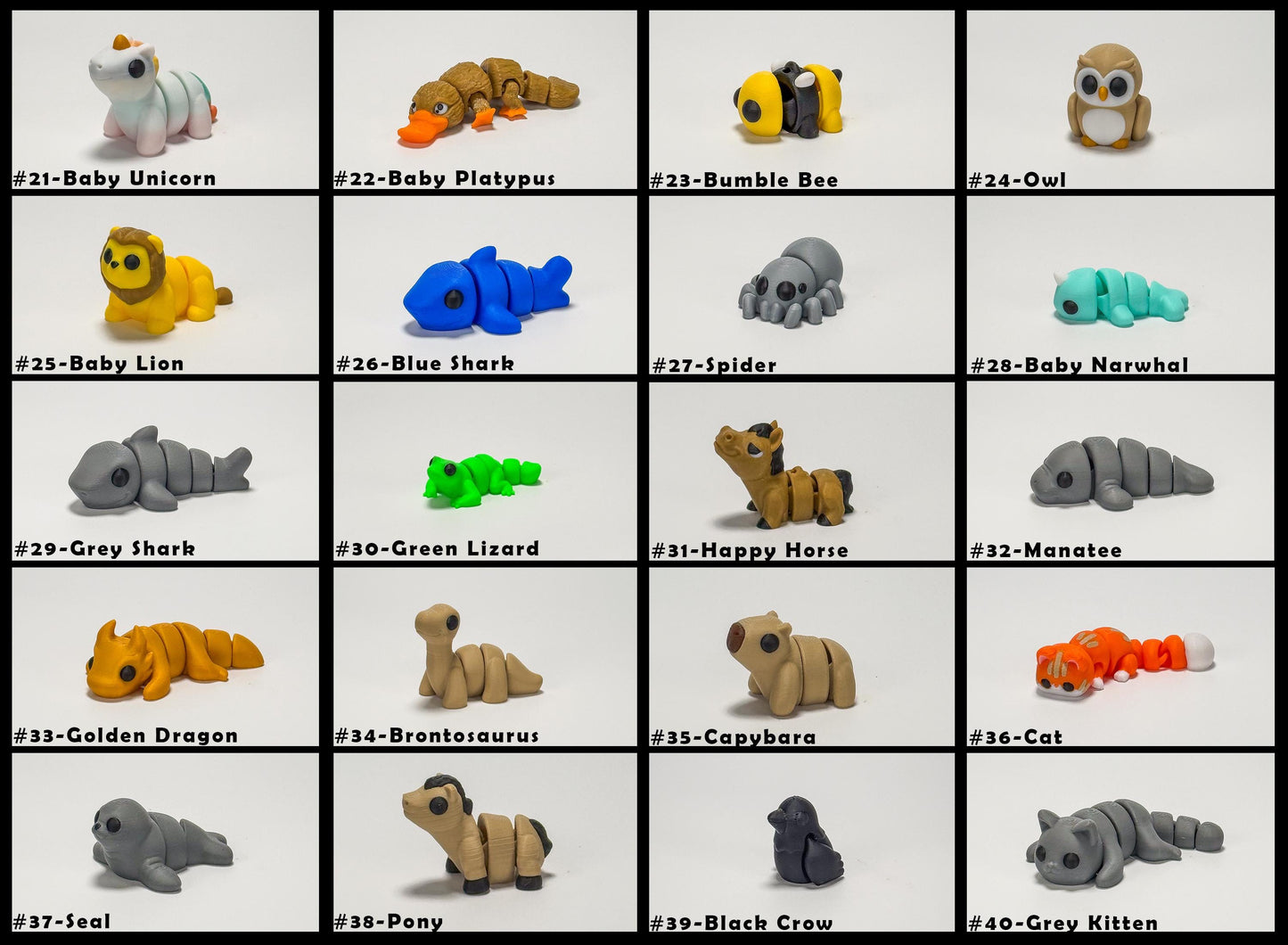 Fidget Pocket Pets, 1.5-2.5 Inches