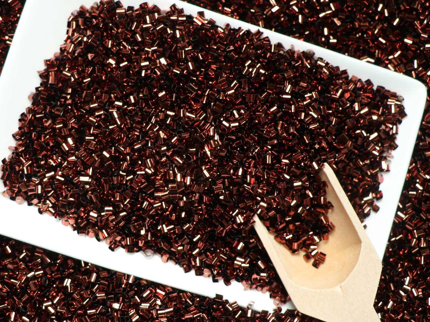 Bulk Brown Metallic Crispy Bingsu Beads