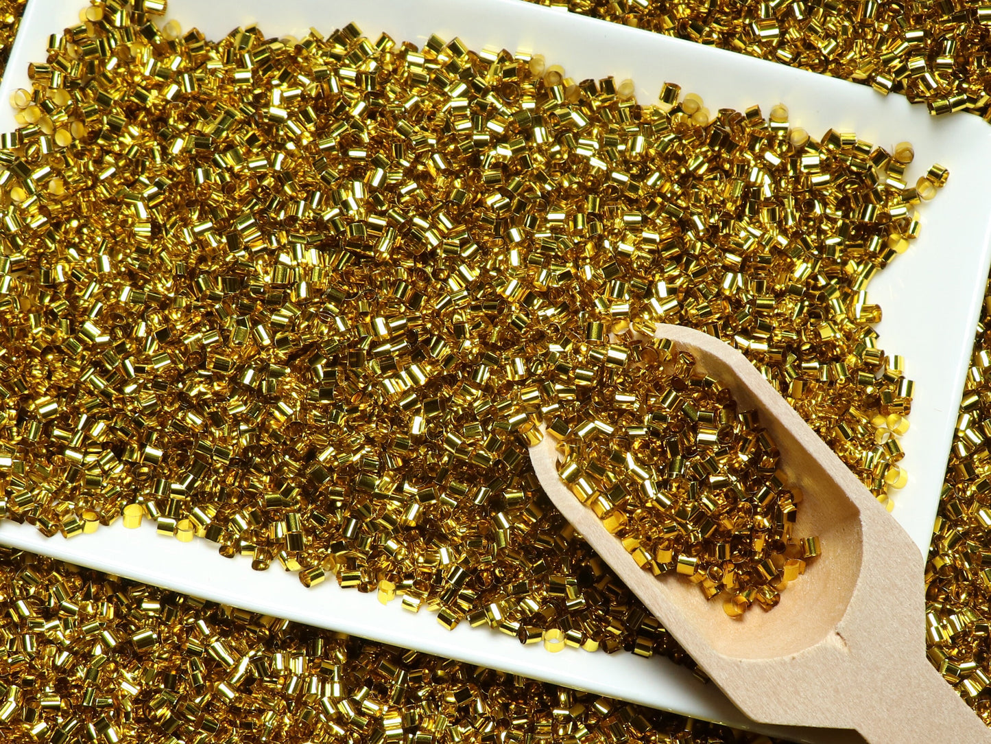 Bulk Gold 24k Metallic Crispy Bingsu Beads
