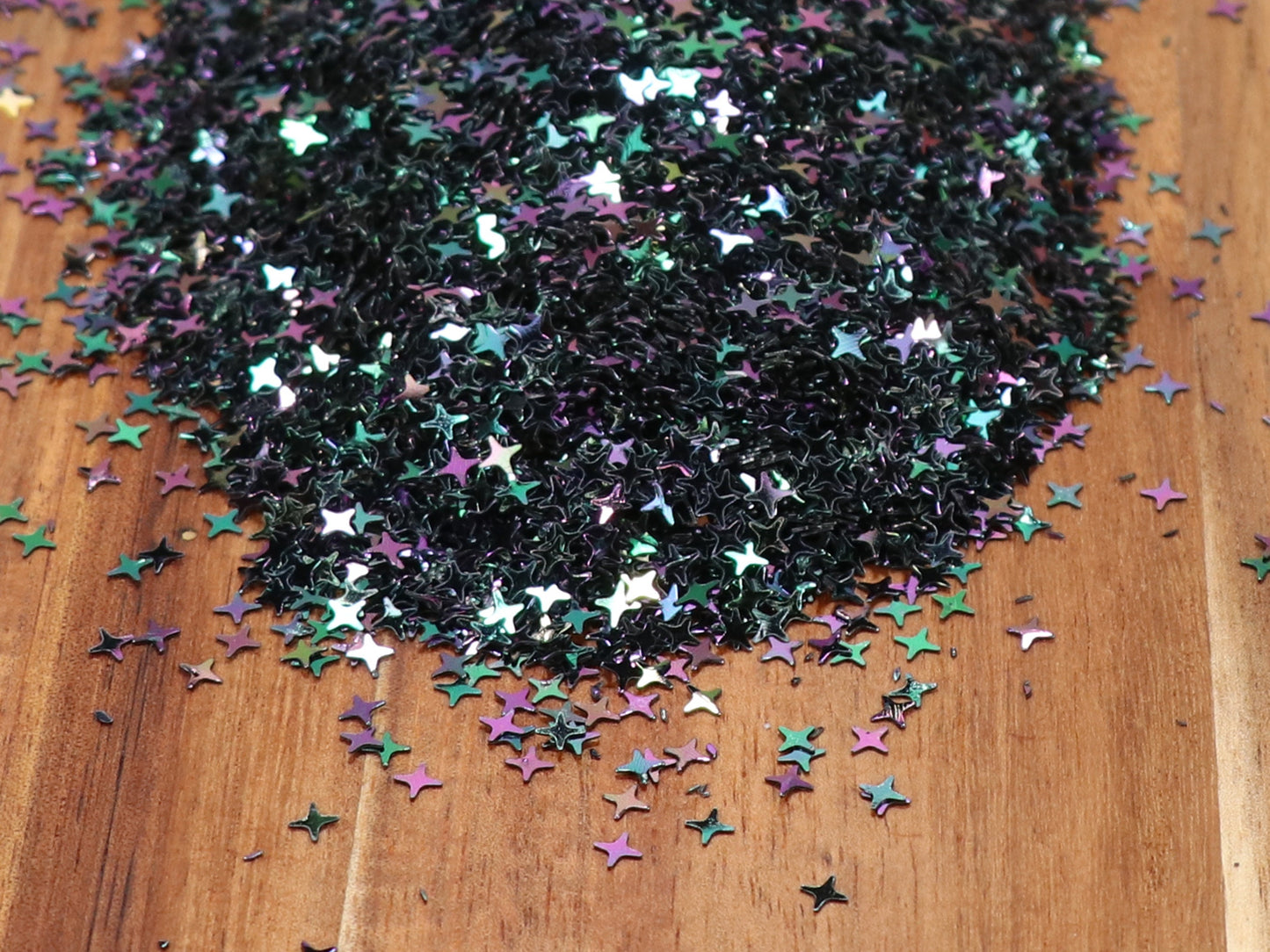 Black Star Glitter
