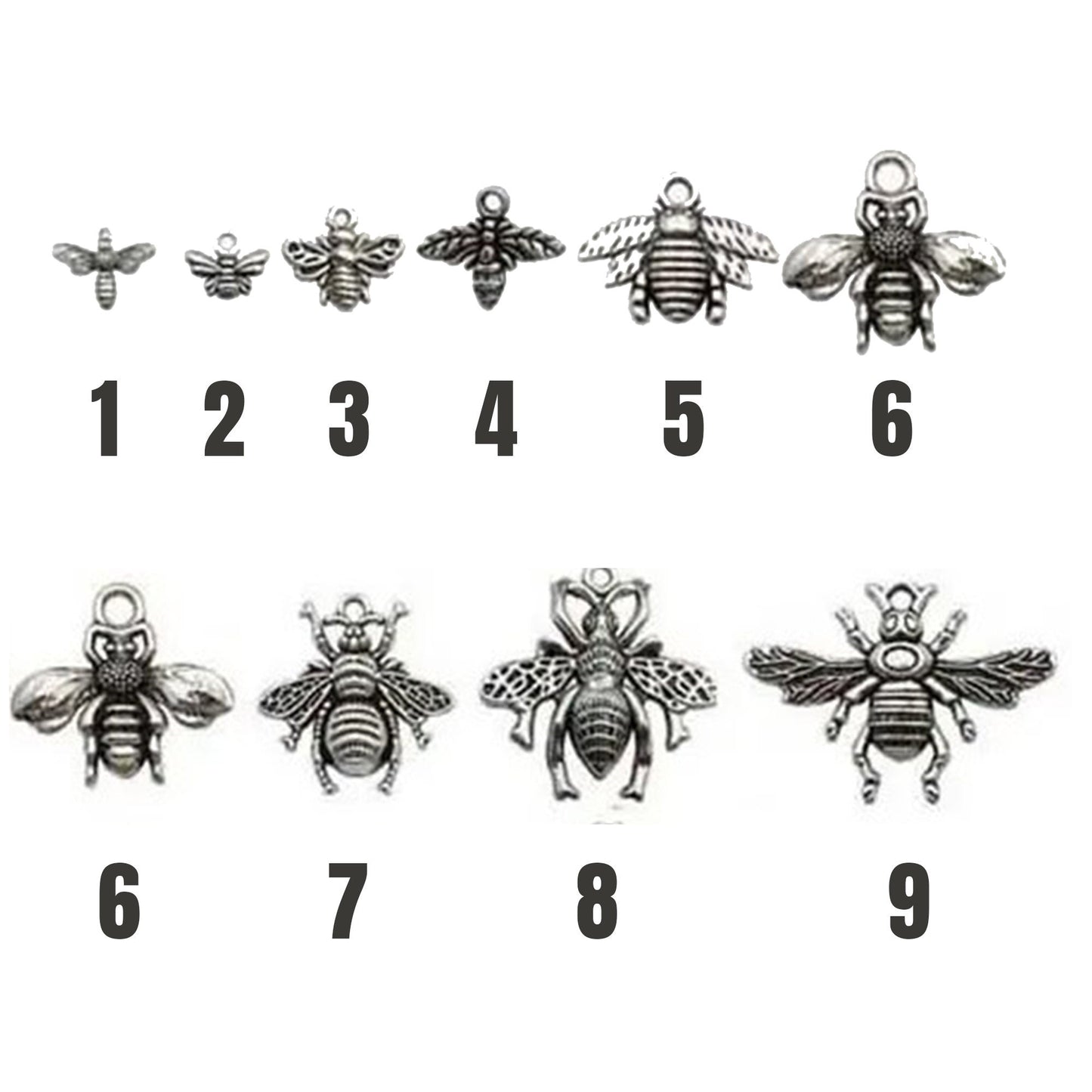 Vintage Insect Charms