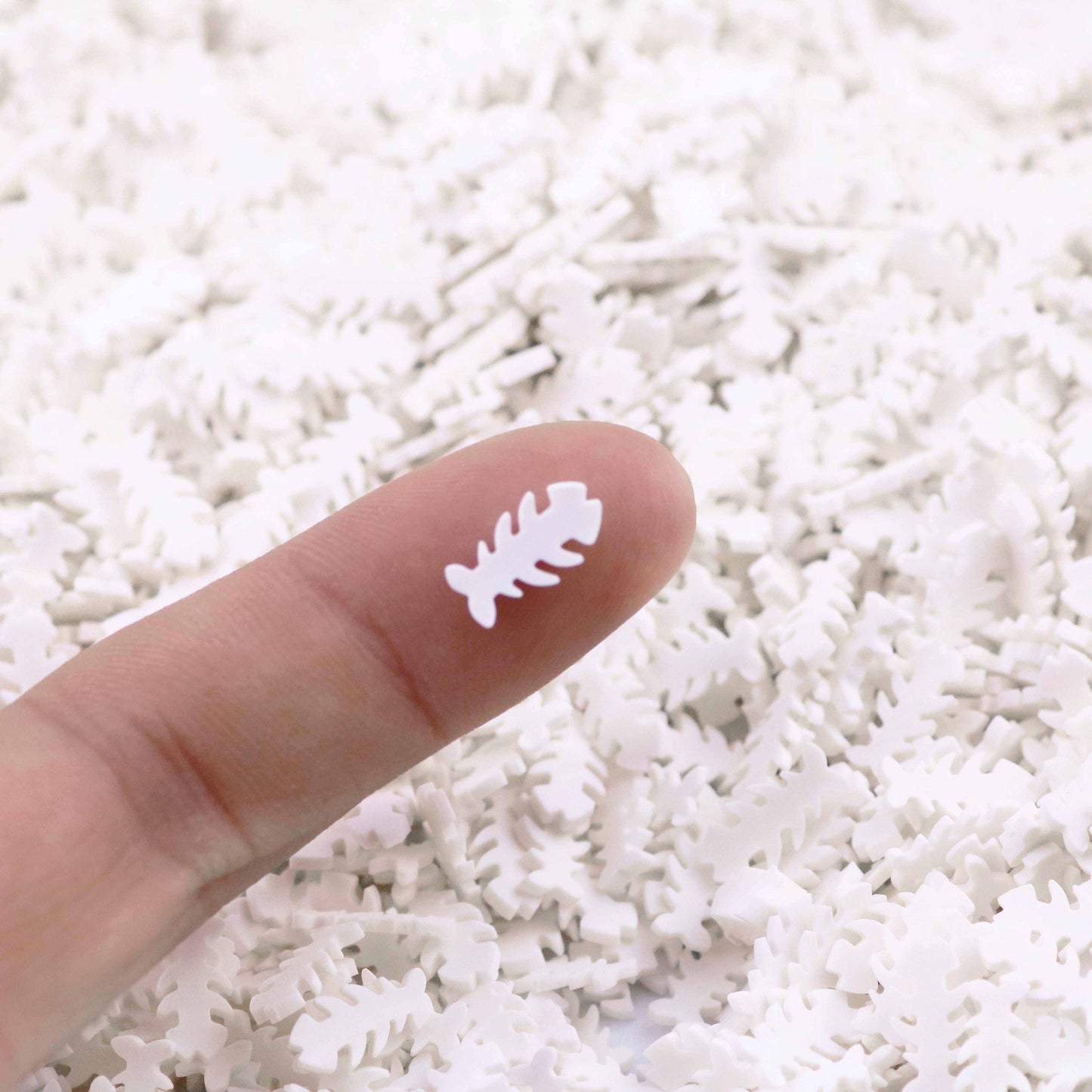 Polymer Clay Fish Bone Slices Sprinkles